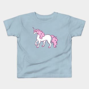 Pink Unicorn Kids T-Shirt